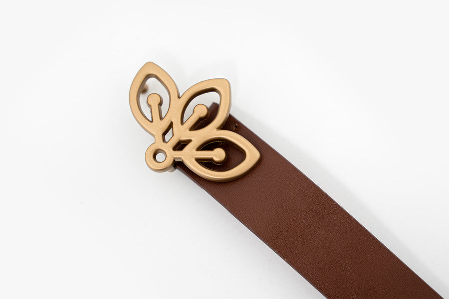 EGL Women's Belt - Brown & Red