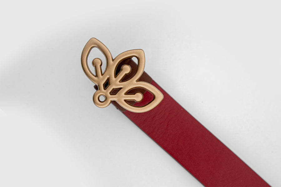 EGL Women's Belt - Brown & Red