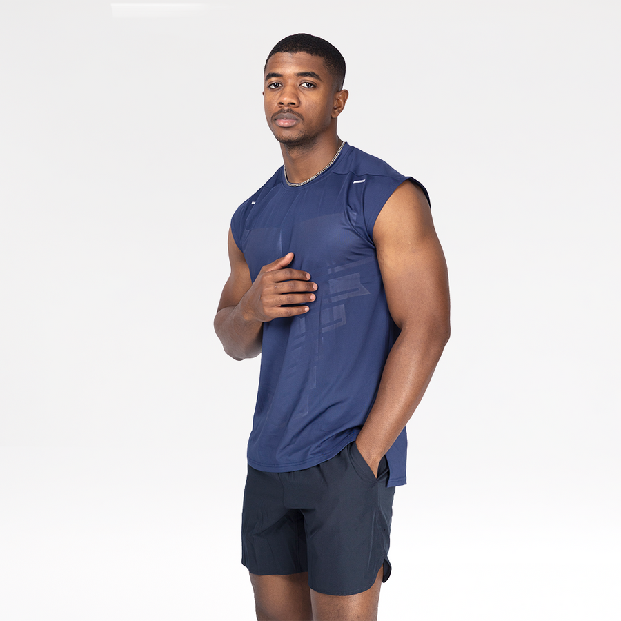 EGL Men’s PaceFlex Shorts - Dark Blue