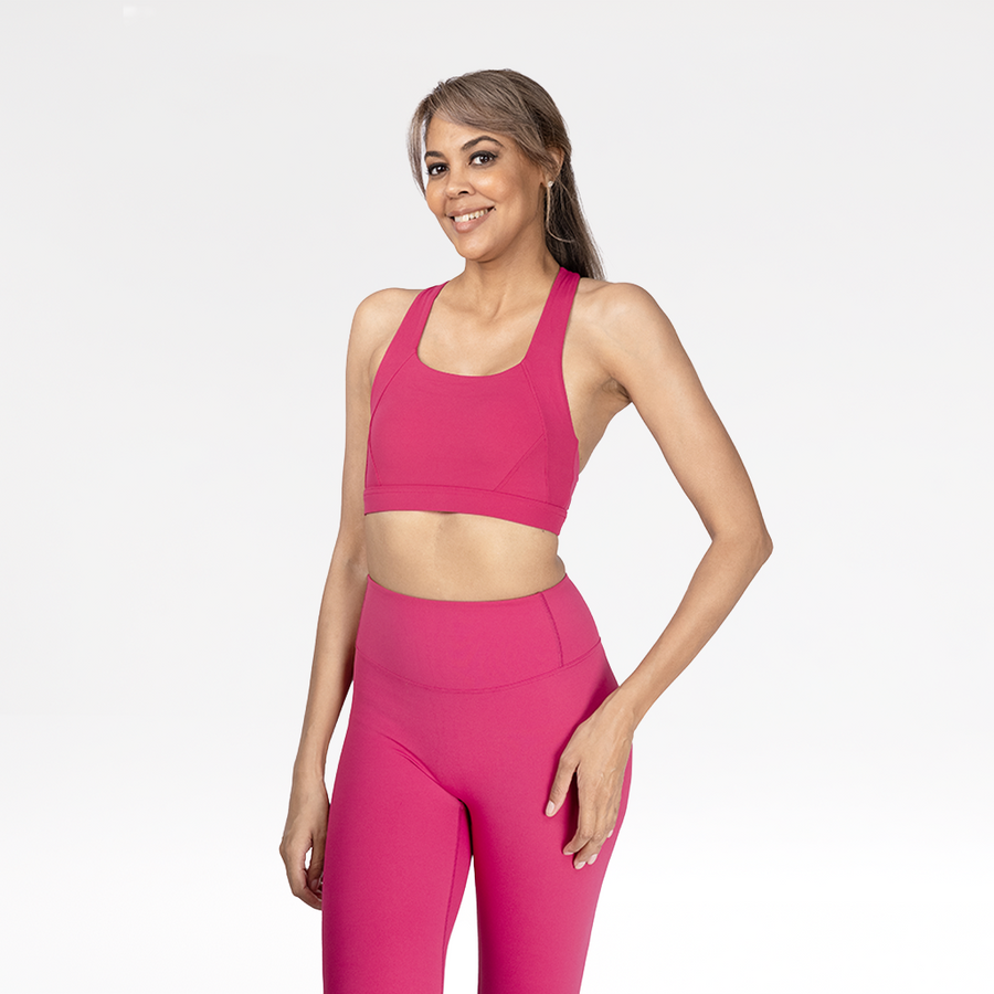 EGL Women’s Power Support Bra - Red