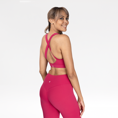 EGL Women’s Power Support Bra - Red
