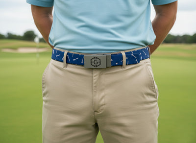 EGL Men's Belt - Blue & Grey