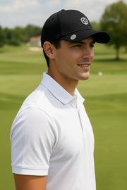 EGL Unisex Golf Cap - Black