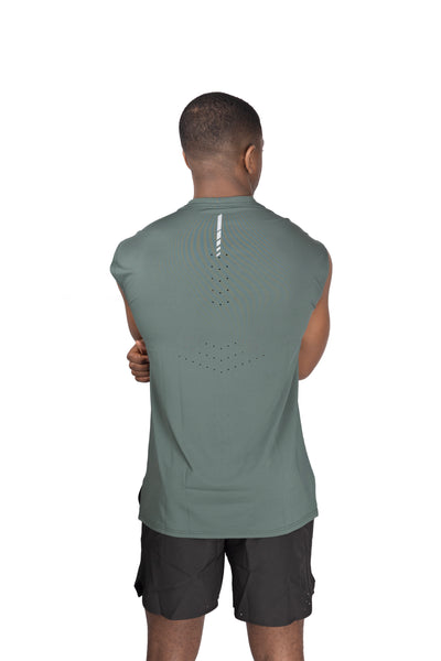 EGL Men's Active Training Top - Dark Green